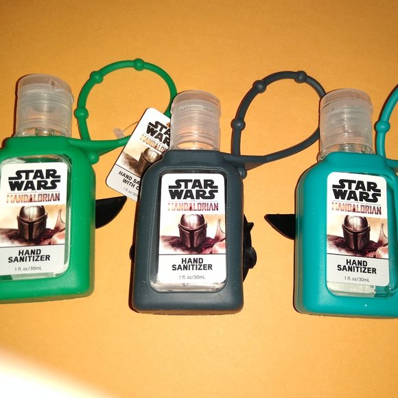 SALE! 3 Baby Yoda Hand Sanitizer Holders & Sanitizers - Picture 5 of 8